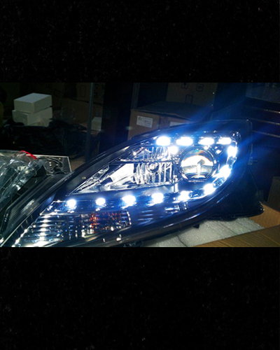 ĐÈN PHA LED NGUYÊN BỘ CẢ VỎ MAZDA 6 09-2011